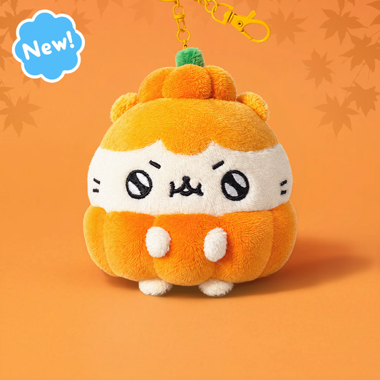 Hamiboom Pumpkin Plush Keychain