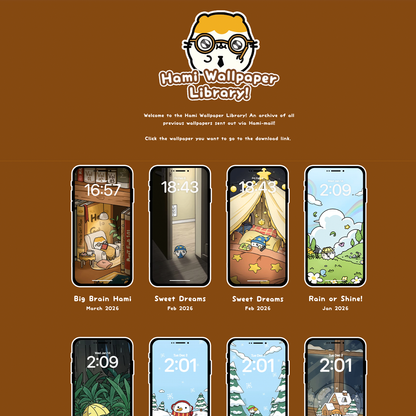 Hamiboom Wallpaper Collection - Digital Library Pass